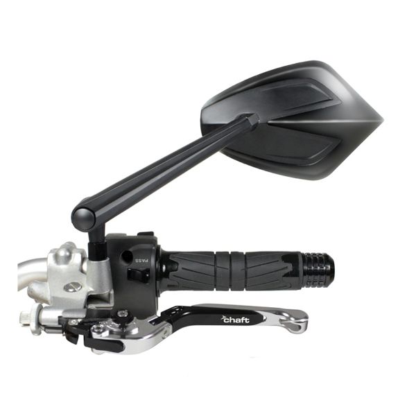 Retrovisores moto y scooter Chaft Kicking Black CE