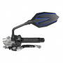 Retrovisores moto y scooter Chaft Peaky Black Blue CE