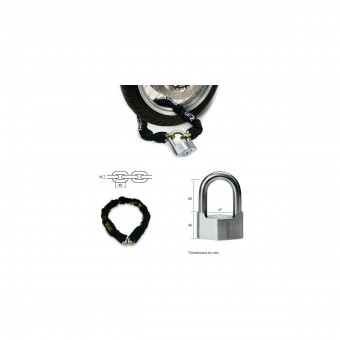 Xena Antirrobo Mini U XSU-69 SRA + cadena XC14 homologado