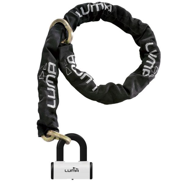 Antirrobo Combo LUMA Cadena Combo Procombi Blanco 115 cm