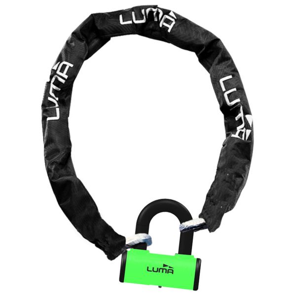 Antirrobo Combo LUMA Cadena Combo Procombi Verde 10 mm