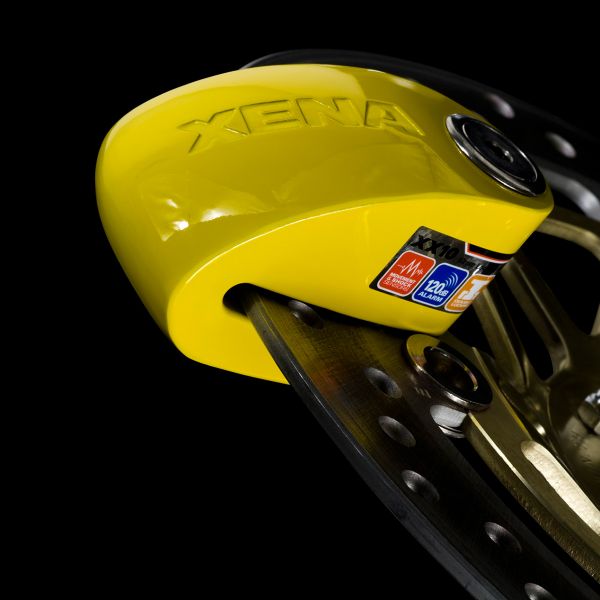 Xena Bloqueo De Disco con alarma Series XX 10 Amarillo SRA