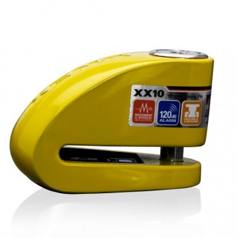Xena Bloqueo De Disco con alarma Series XX 10 Amarillo SRA