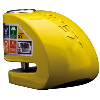 Accesorios Moto  Xena Bloqueo De Disco con alarma Series XX 14 Amarillo