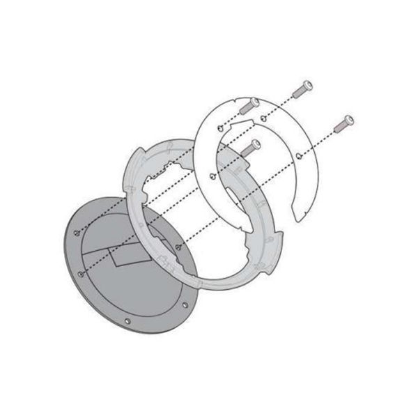 Accesorios bolsa sobredepsito Givi Bride Tanklock (BF12)