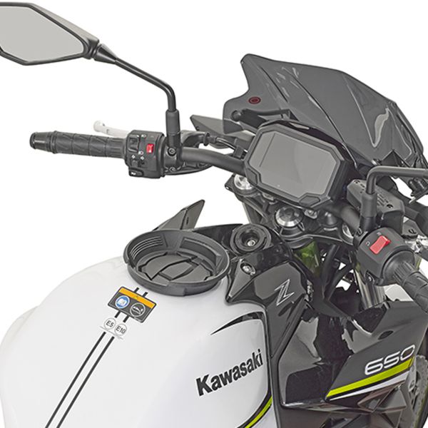 Accesorios bolsa sobredep�sito Givi Tanklock BF28 abrazadera bolsa dep�sito Kawasaki Z650/Ninja 650 (17-21)