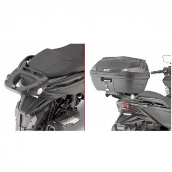 Accesorios Baúl Givi Soporte Top Case Forza 125 SR1166 Accesorios Baúl Givi Soporte Top Case Forza 125 SR1166
