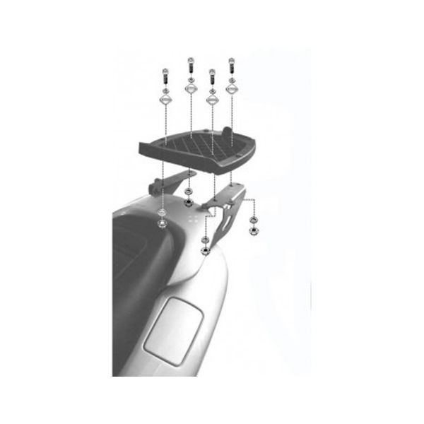 Kit de Fijacin para Bal Givi Anclaje Monolock (SR46M)