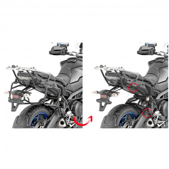 Kit de Fijación para Maleta Givi Soporte desmontaje rapido maleta PLR2139 Yamaha Tracer 900 (18-20) Kit de Fijación para Maleta Givi Soporte desmontaje rapido maleta PLR2139 Yamaha Tracer 900 (18-20)