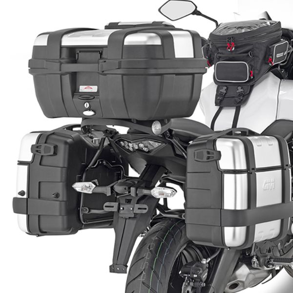 Kit de Fijacin para Maleta Givi Soporte Maleta Monokey PL4114 Kawasaki Versys 650 (15-20)