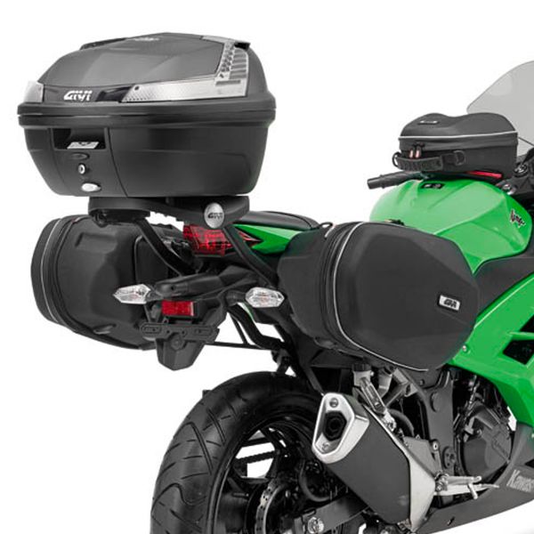 Kit de Fijacin para Maleta Givi Soporte bolsas Easylock TE4108 Kawasaki Ninja 300 (13-17)