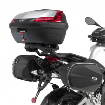 Kit de Fijación para Maleta Givi Soporte bolsas Easylock TE6702 Aprilia Shiver 750 (10-16) Kit de Fijación para Maleta Givi Soporte bolsas Easylock TE6702 Aprilia Shiver 750 (10-16)