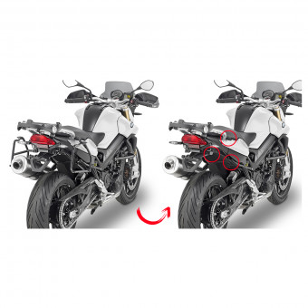 Kit de Fijación para Maleta Givi Soporte desmontaje rapido maleta PLR5118 BMW F800R/F800GT (09-19) Kit de Fijación para Maleta Givi Soporte desmontaje rapido maleta PLR5118 BMW F800R/F800GT (09-19)