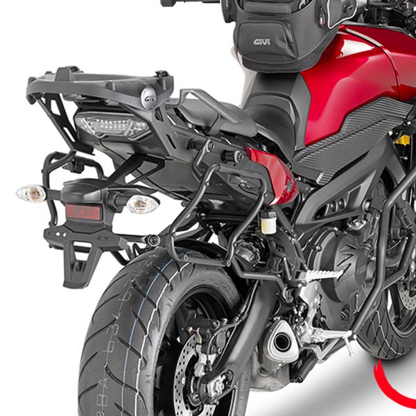Kit de Fijacin para Maleta Givi Soporte desmontaje rapido maleta V35 PLXR2122 Yamaha MT-09 Tracer (15-17