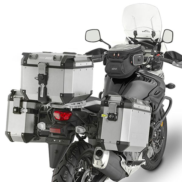 Kit de Fijacin para Maleta Givi Soporte maleta Trekker Outback PL3112CAM Suzuki V-Strom 650 (17-20)