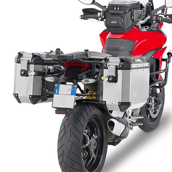 Kit de Fijacin para Maleta Givi Soporte maleta Trekker Outback PLR7406CAM Ducati Multistrada (15-18)