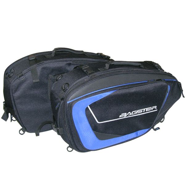 Alforjas Moto Bagster Cruise Black Blue
