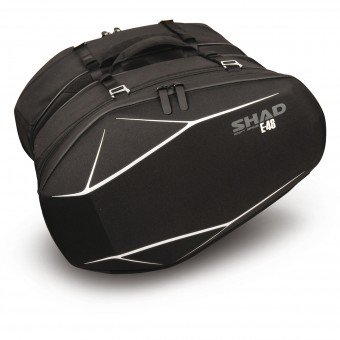Alforjas Moto Shad E-48 Black
