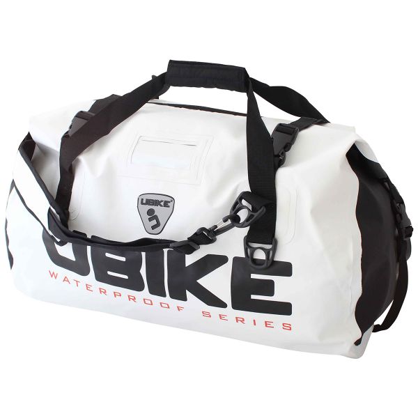 Bolsas de asiento  UBIKE Duffle Bag 50L Blanco Negro