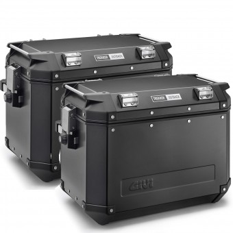 Accesorios Moto  Givi Monokey Trekker Outback 48 L Black Line Pack2