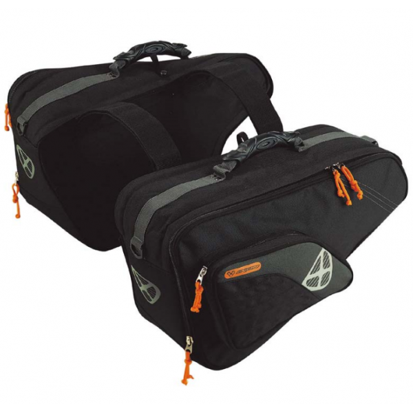 Alforjas Moto Ixon X-Comp Negro Gris