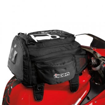 Accesorios Moto ICON Urban Tank Bag Black