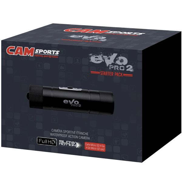 C�mara a bordo  Camsports EVO PRO2 Starter Pack