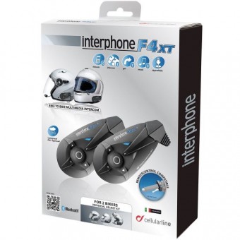 Accesorios Moto  Cellular Line F4 XT Twin Pack