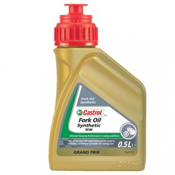 Aceite para horquilla Castrol Synthetic Fork Oil 10W 500 ml Aceite para horquilla Castrol Synthetic Fork Oil 10W 500 ml