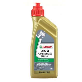 Aceite de transmisión Castrol MTX Full Synthetic 75W-140 1 Litro Aceite de transmisión Castrol MTX Full Synthetic 75W-140 1 Litro