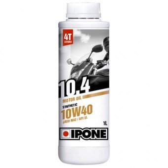 Aceite para motor IPONE 10.4 - 10W40 Synthetic - 1 Litro 4T Aceite para motor IPONE 10.4 - 10W40 Synthetic - 1 Litro 4T