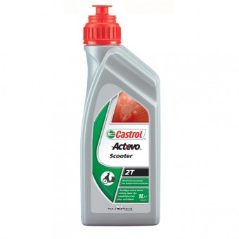 Aceite para motor Castrol Act evo Scooter 2T 1 Litro Aceite para motor Castrol Act evo Scooter 2T 1 Litro