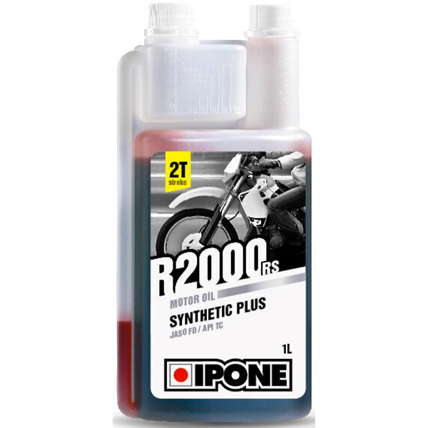 Aceite para motor IPONE R2000 RS - Synthetic Plus - 1 Litro 2T Dosificador Aceite para motor IPONE R2000 RS - Synthetic Plus - 1 Litro 2T Dosificador