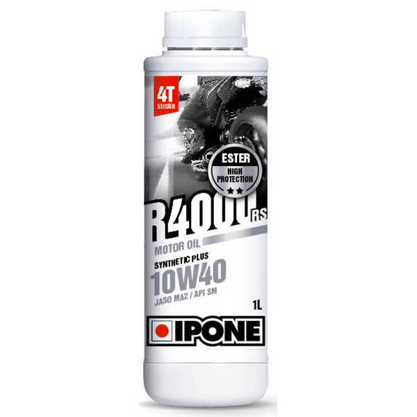 Aceite para motor IPONE R4000 RS - 10W40 Synthetic Plus - 1 Litro 4T Aceite para motor IPONE R4000 RS - 10W40 Synthetic Plus - 1 Litro 4T