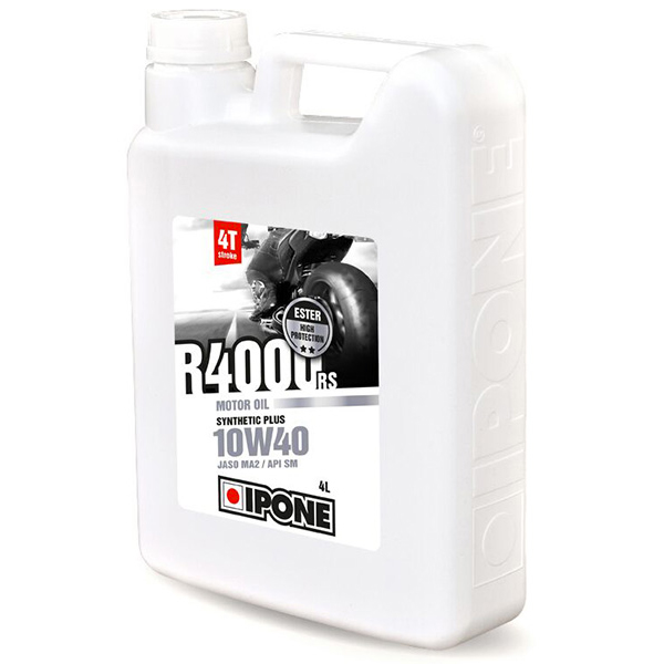 Aceite para motor IPONE R4000 RS - 10W40 Synthetic Plus - 4 Litros 4T