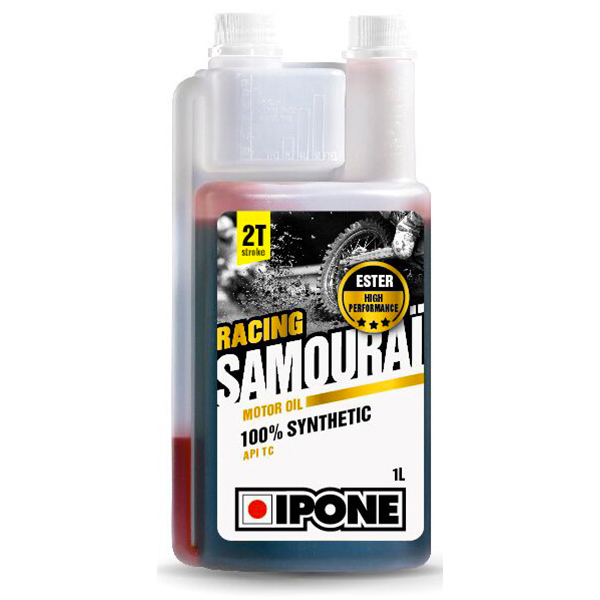 Aceite para motor IPONE Samourai Racing - 100 % Synthetic - 1 Litro 2T Dosificador Aceite para motor IPONE Samourai Racing - 100 % Synthetic - 1 Litro 2T Dosificador