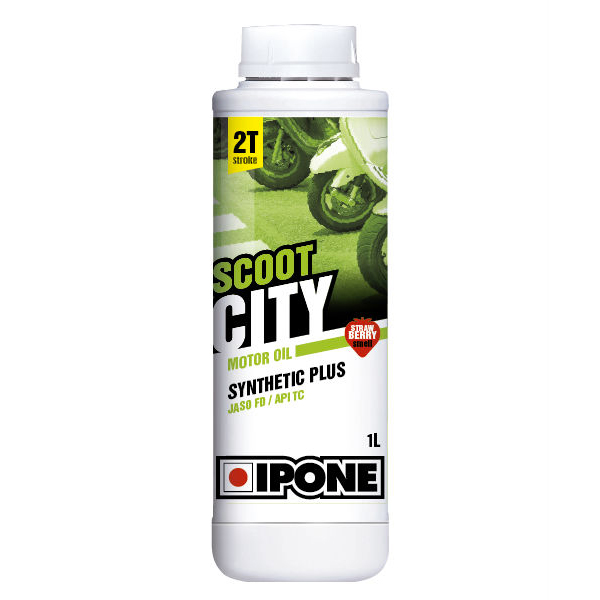 Aceite para motor IPONE Scoot City - Synthetic Plus - 1 Litro 2T Aceite para motor IPONE Scoot City - Synthetic Plus - 1 Litro 2T