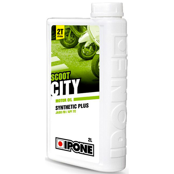 Aceite para motor IPONE Scoot City - Synthetic Plus - 2 Litros 2T Aceite para motor IPONE Scoot City - Synthetic Plus - 2 Litros 2T