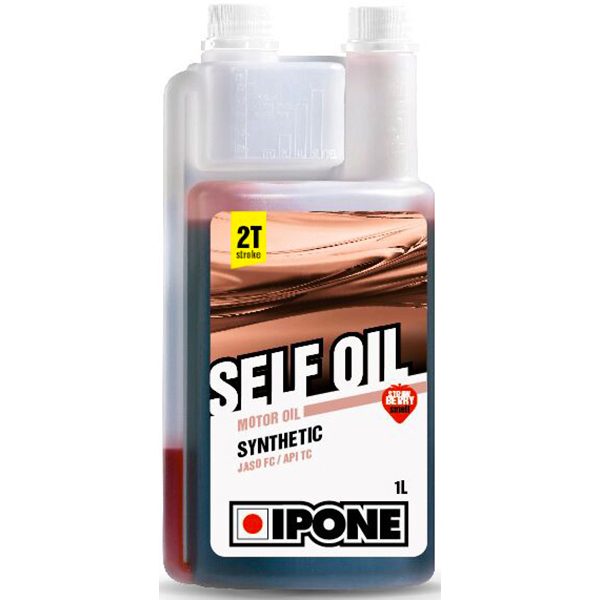 Aceite para motor IPONE Selfoil Fraise - Synthetic - 1 Litro 2T Dosificador Aceite para motor IPONE Selfoil Fraise - Synthetic - 1 Litro 2T Dosificador