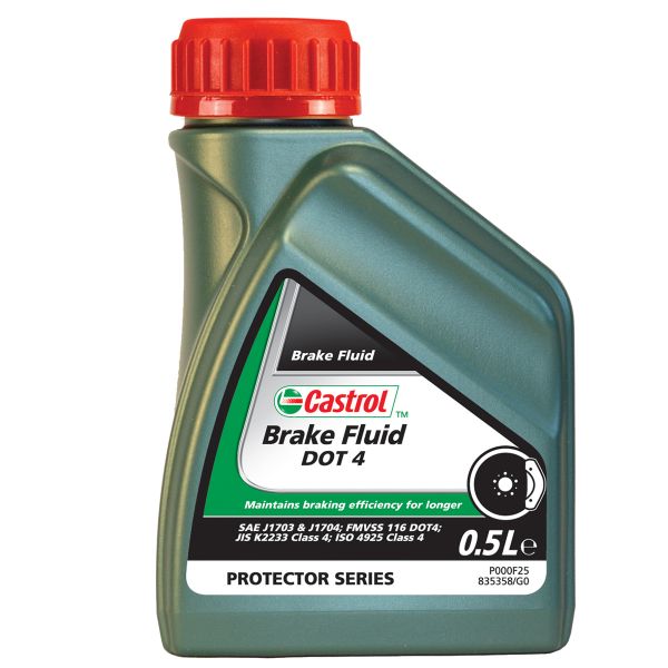 Lquido de Frenos Castrol Brake Fluid DOT 4 500 ml
