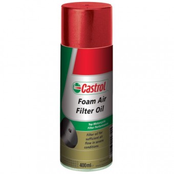 Sprays de mantenimiento Castrol Foam Air Filter Oil 400 ml Sprays de mantenimiento Castrol Foam Air Filter Oil 400 ml