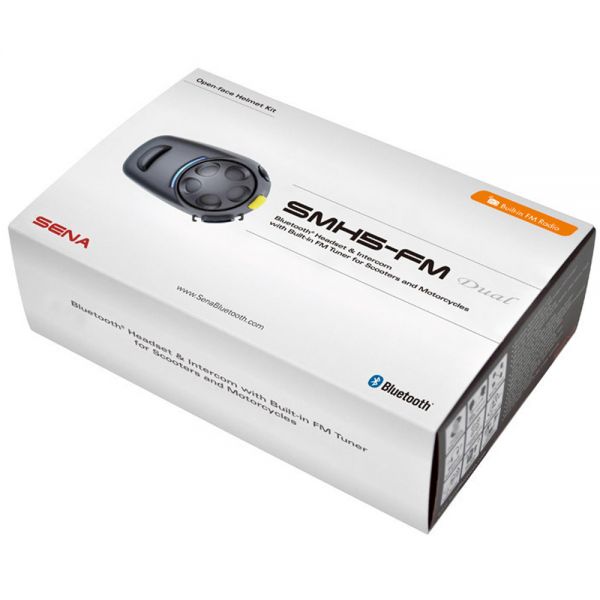 Comunicación Sena Kit Bluetooth SMH5 Duo FM Comunicación Sena Kit Bluetooth SMH5 Duo FM