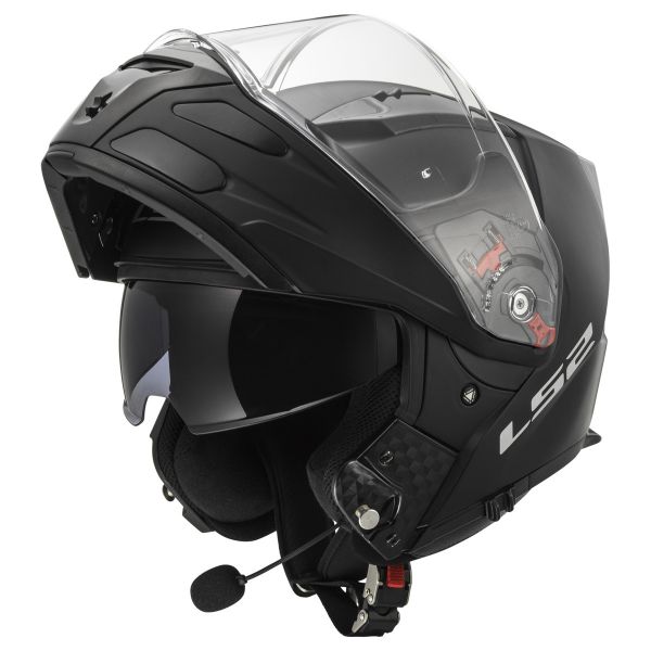 LS2 Advant Black FF906 + Linkin Ride Pal III