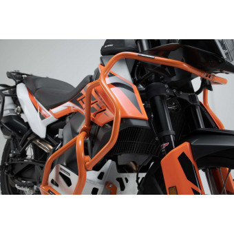 Protecciones caja y tapones SW-MOTECH Crash Bar Top Naranja KTM 790 Adventure (19-20)