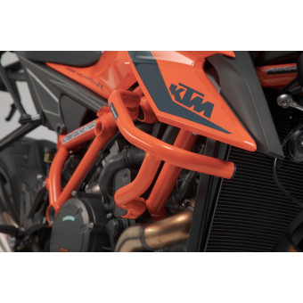 Protecciones caja y tapones SW-MOTECH Crash Bar Naranja KTM Super Duke 1290 R (19-22) Protecciones caja y tapones SW-MOTECH Crash Bar Naranja KTM Super Duke 1290 R (19-22)