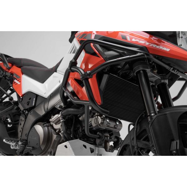 Protecciones caja y tapones SW-MOTECH Crash Bar Suzuki V-Strom 1000 (20)
