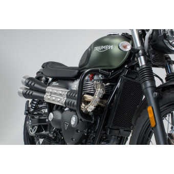 Protecciones caja y tapones SW-MOTECH Crash Bar Triumph Bonneville 1200/Street Scrambler 900 (17-20)