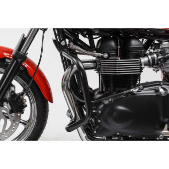 Protecciones caja y tapones SW-MOTECH Crash Bar Triumph Bonneville 865/Thruxton 865 (04-16)