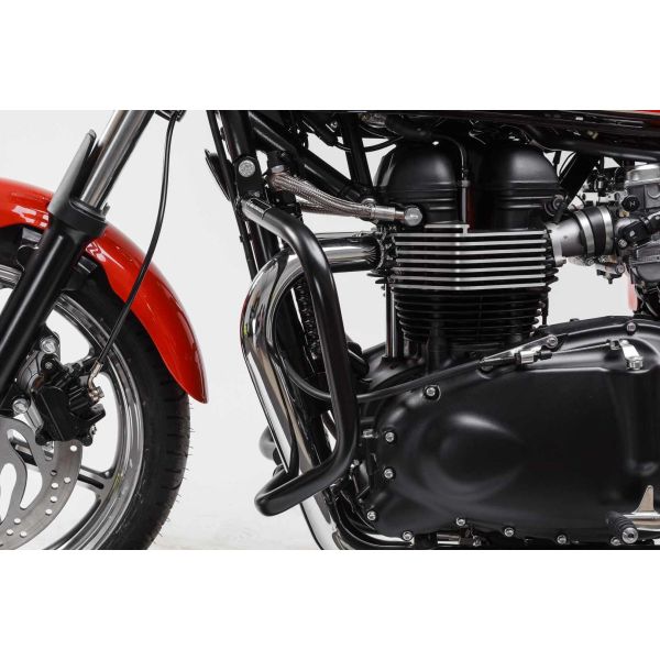 Protecciones caja y tapones SW-MOTECH Crash Bar Triumph Bonneville 865/Thruxton 865 (04-16)