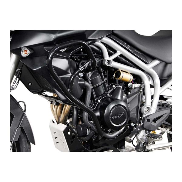 Protecciones caja y tapones SW-MOTECH Crash Bar Triumph Tiger 800 (11-14)